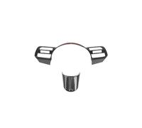 SICOTTON Embellecedor De Botones Volante De Coche Cubierta De Marco para Hyundai para Tucson NX4 2025 LHD RHD Molduras Interiores Automóviles(Carbon Look)