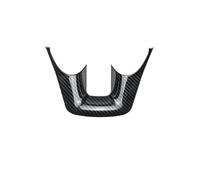 SICOTTON Embellecedor Decorativo En Forma De U Volante De ABS para Toyota para Fortuner para Hilux para Revo para Conquest 2015-2021 Molduras Interiores Automóviles(Carbon Fiber Color)