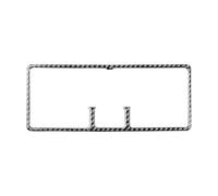 SICOTTON Embellecedor Fibra Carbono Salida Aire Acondicionado Panel Salpicadero Coche para VW para Golf 4 para Jetta para Bora MK4 R32 GTI 1999-2000 Molduras Interiores Automóviles(Center Trim)
