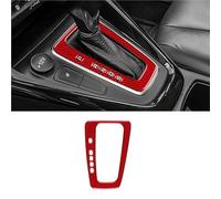 SICOTTON Embellecedor Interior del Panel De Cambio De Marchas del Coche para F&ORD para Focus SE 2015 2016 2017 2018 LHD Molduras Interiores Automóviles(Red Carbon)