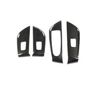 SICOTTON Embellecedor Marco Interruptor Ventana Y Puerta Interior Coche para Mercedes para Benz Clase E W213 2016 2017 2018 2019 2020 2021 2022 Molduras Interiores Automóviles