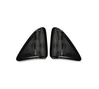 SICOTTON Embellecedores Acero Inoxidable Altavoces De Puerta De Coche Pilar A Pegatinas para Mercedes para Benz Clase E W214 2024 Molduras Interiores Automóviles(Black)