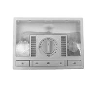 SICOTTON Luz De Lectura para Coche Lámpara De Techo con Interruptor para Seat para Leon/para Leon 4 2006-2013 para Toledo 2005-2009 6Q0947613A, 6Q0947291A Bombillas de Techo para Coche(Front Grey)