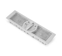 SICOTTON Luz De Lectura para Coche Lámpara De Techo con Interruptor para Seat para Leon/para Leon 4 2006-2013 para Toledo 2005-2009 6Q0947613A, 6Q0947291A Bombillas de Techo para Coche(Rear Grey)