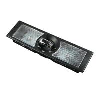 SICOTTON Luz De Lectura para Coche Lámpara De Techo con Interruptor para Seat para Leon/para Leon 4 2006-2013 para Toledo 2005-2009 6Q0947613A, 6Q0947291A Bombillas de Techo para Coche(Rear Black)