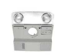 SICOTTON Luz De Techo Lámparas De Techo Delanteras Lámparas Lectura Lámparas De Techo Interiores para Seat para Leon/para Leon 4 2013-2017 5ND 947 105 Bombillas de Techo para Coche(Gray)