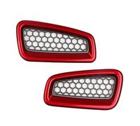 SICOTTON Moldura De Cubierta De Salida Aire Acondicionado Delantera para Civic 11.ª Generación 2022 con Volante A La Izquierda Molduras Interiores Automóviles(Red)