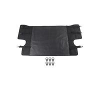 SICOTTON para Jeep para Wrangler JL 4 Puertas 2018+ Cubierta Portaequipajes Trasero para Coche Cortina Maletero con Almohadilla Protectora Hebilla(Black 1)