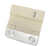 SICOTTON Para Karoq 2018-2022 para Octavia 2014-2022 para Superb 2009-2015 Luz De Cúpula Delantera Lámpara Lectura Sin Interruptor Techo Solar 56D 947 105 Bombillas de Techo para Coche(Light Beige)