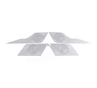SICOTTON para Kia para Carnival 2020 2021 2022 2023 Pegatina Cubierta Altavoz Coche Panel Consola Altavoz Puerta Cubierta Lámpara Lectura Moldura Interior Molduras Interiores Automóviles(Door Panel)