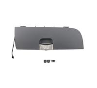 SICOTTON para Toyota para AYGO 2005 2006 2007 2008 2009 2010 2011 2012 2013 2014 2015 Cubierta Tapa Guantera Coche con Volante A La Derecha/Izquierda Molduras Interiores Automóviles(Grey Right Hand)