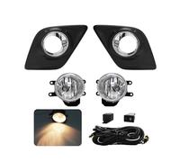 SICOTTON para Toyota para Hilux para Revo 2015 2016 2017 2018 2019 Luz Diurna LED Luz Antiniebla DRL Conjunto Luces Antiniebla(Yellow Light)