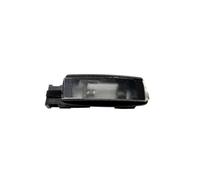 SICOTTON para VW para Golf 5 6 7 GTI para Jetta A5 para P&assat B6 B7 CC para Polo para T&IGUAN para EOS Parasol Delantero Techo Lámpara Iluminación Lectura Luz De Techo Interior(1PC Black)