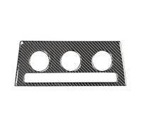 SICOTTON para VW para Golf 7 Mk7 VII 2013 2014 2015 2016 2017 2018 2019 Panel Control Aire Acondicionado Botón Perilla Interruptor Marco Adhesivo Molduras Interiores Automóviles(Style 2)
