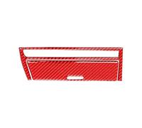 SICOTTON Pegatina Cubierta del Panel Cambio De Transmisión Coche para B&MW Serie 3 E46 1999 2000 2001 2002 2003 2004 Molduras Interiores Automóviles(LHD Red)