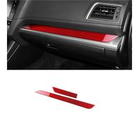 SICOTTON Pegatina Tablero Instrumentos Copiloto Conductor Vehículo con Volante A La Izquierda para Subaru para Legacy para Outback 2015 2016 2017 2018 2019 Molduras Interiores Automóviles(Red Carbon)