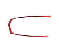 SICOTTON Pegatinas Cubierta Marco Exterior Panel De Cambio De Marchas Central del Coche para B&MW Serie Z4 G28 G29 2019 2020 2021 2022 2023 Molduras Interiores Automóviles(RHD Red)
