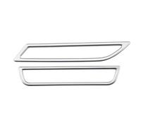 SICOTTON Pegatinas Embellecedoras La Salida De Aire Acondicionado Coche para VW para Golf 7 7.5 MK7 MK7.5 LHD 2013 2014 2015 2016 2017 2018 2019 Molduras Interiores Automóviles(Abs Chrome)