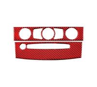 SICOTTON Pegatinas Marco Panel Control De CD De Aire Acondicionado De Coche para B&MW Serie 5 E60 2004 2005 2006 2007 2008 2009 2010 Molduras Interiores Automóviles(2004-2007 2)