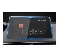 SICOTTON Película Protectora De Pantalla De Vidrio Templado Navegación GPS De Coche para Peugeot 3008 5008 3008GT 4008 2017 2018 2019 Protector Pantalla Navegación(8inch)