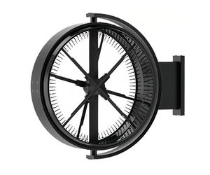 SICWEDIM Caja de luz holográfica 3D de doble cara, proyector de holograma 3D con control de aplicación, caja de luz LED giratoria para exteriores, letrero publicitario estereoscópico de levitación (80