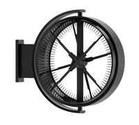 SICWEDIM Caja de luz holográfica 3D, pantalla publicitaria 3D de doble cara con control de aplicación, letrero giratorio LED estereoscópico, caja de luz LED giratoria impermeable para exteriores (Uhd