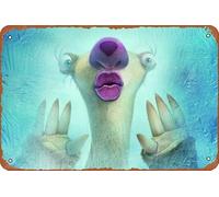 SID Ice Age 5 - Placa de metal para decoración de pared (20,3 x 30,5 cm)