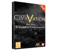 Sid Meier's Civilization V: Scrambled Continents Map Pack Steam Key GLOBAL