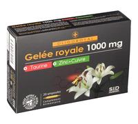 SID Nutrición - Jalea Real Oligoroyal 1000 mg + Taurina + Zinc-Cobre 20 Ampollas
