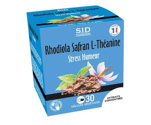 SID Nutrition - Phyto/Complex - Rhodiola Azafrán L-Teanina 30 cápsulas