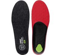 Sidas 3feet Eco Warm Mid, plantilla, negro/rojo 42-43 Black