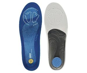 Sidas 3Feet Low, Plantillas para arco bajo, Plantillas para calzado de diario y de trabajo, Confort duradero, Antibacterianas y transpirables, Plantillas para calzado de hombre y mujer