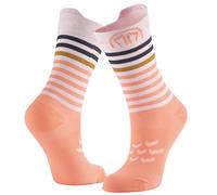 Sidas Calcetines para mujer Run Anatomic Light Crew de color rosa, 37|38