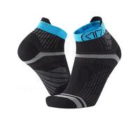 Calcetines de running para mujer SIDAS Run Feel (negro/turquesa)