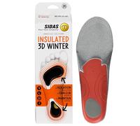Sidas Plantillas 3D Winter, Revestimiento polar, Aislamiento contra el frío, Mantenga sus pies calientes, Para esquiar, hacer senderismo o para el día a día en invierno (44-45)