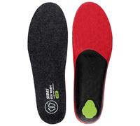 Sidas - Plantillas/botines - 3Feet Eco Warm Mid de Aluminio - Talla 44-45 - Rojo Rojo 44-45