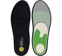 Sidas - Plantillas/botines - Custom Comfort Merinos de Lana - Talla XXL - Negro Negro XXL