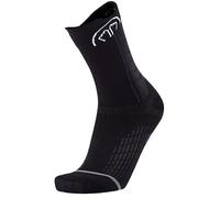 Sidas Calcetines para Running y Trail, Run Anatomic Crew, Bandas Antideslizantes, Rranspirables y Ligeros, Para hombre y mujer (FR/ES, Números, 42, 44, Regular, Regular, Negro)
