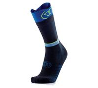 Sidas - Socks Ski Nordic Noir/Bleu de Lana - Talla XXL - Azul marino Azul marino XXL