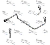 SIDAT 47.2061 Conducto aceite turbocompresor Compatible con FORD Focus C-Max DM2