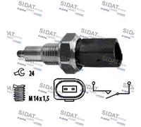 SIDAT Relé intermitente de aviso para VOLKSWAGEN: Phaeton, Passat & AUDI: S4, A6, A4, A8, R8, RS4 & SKODA: Superb & SEAT: Exeo (Ref: 3.234150)