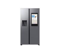 Side by side 178cm 621 litros estático inox samsung rs90f66betef