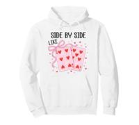 Side by Side Like 67 Cards Valentine 6 7 Youre The 6 to my 7 Sudadera con Capucha