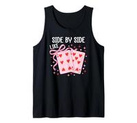 Side by Side Like 67 Valentine Cards 6 7 Youre The 6 to my 7 Camiseta sin Mangas