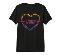 Side by Side O Miles Apart La Abuela Y La Nieta Camiseta Premium