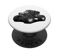Side-by-Side Quad 4x4 ATV UTV Offroading Diseño de Dibujos Animados PopSockets PopGrip Adhesivo