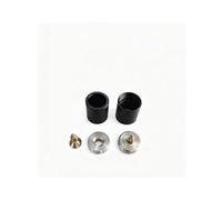 Side-mounted Fixing Base, Thickened Aluminum Alloy, for 11mm Metal Decorative Rod, Edge Guard & Stop Bar(Black)