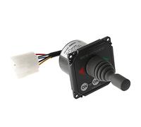 Side-Power Control de panel de joystick, con encendido/apagado, 12/24 V (gris, individual)