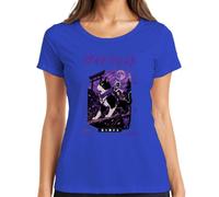 Side Quest Japan Cat Fantasy Adventure Y2K - Camiseta para mujer, azul, 3XL