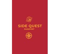Side Quest Passport: A Minimalist Journal to Track Hobbies and Fun Experiences | 4 x 6 Inches
